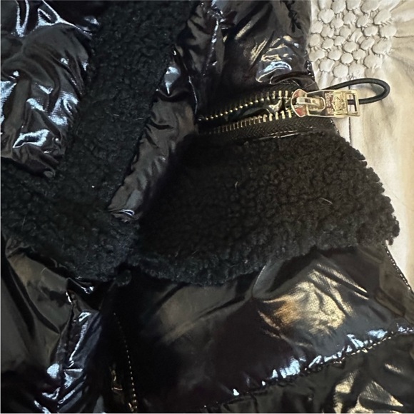 NB Series by Nicole Benisti Shiny Black Puffer Jacket - Picture 2 of 6